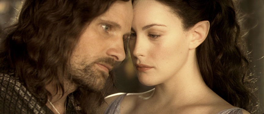 Aragorn a Arwen